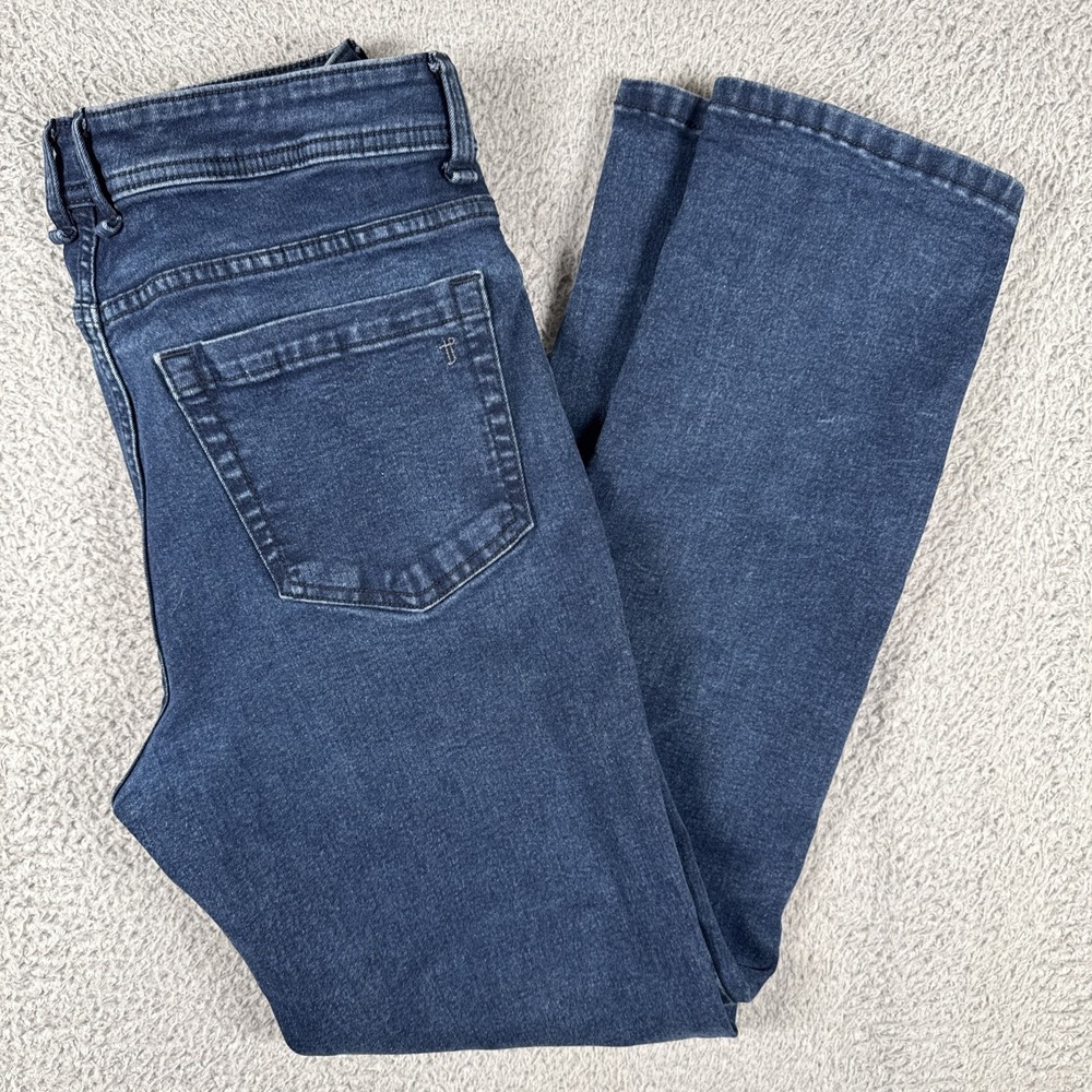 The Perfect Jean NYC Jeans Mens 32x30 (32x28) Blue Slim Thick Dark Wash